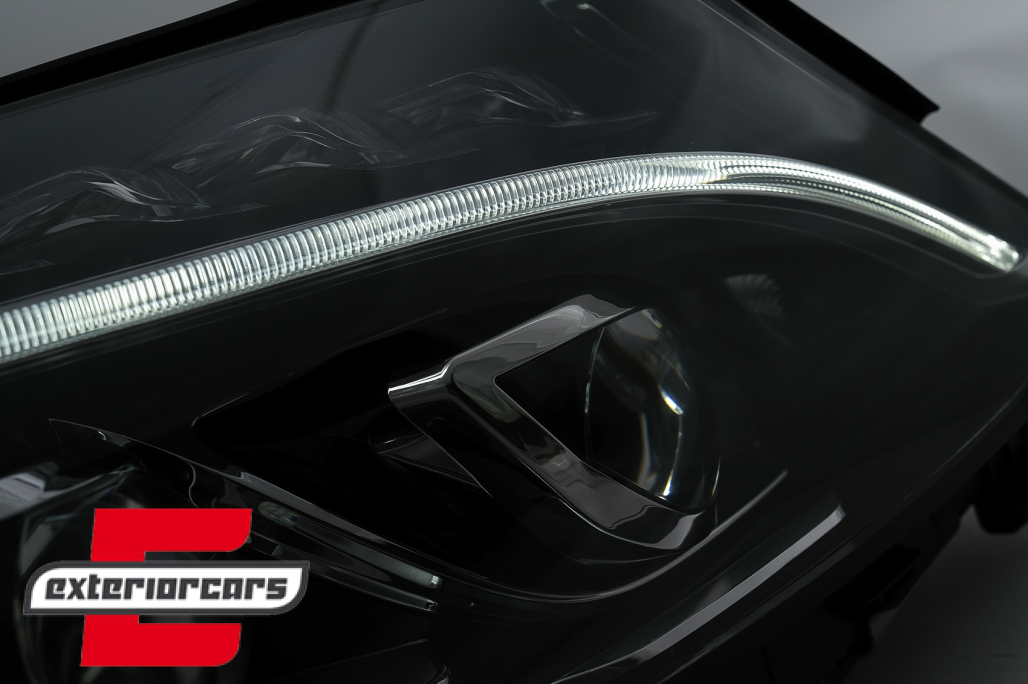 Full LED prednja svjetla (crna) / Mercedes C-klasa W205 S205 A205 C205 (2014-2018) - Slika 9