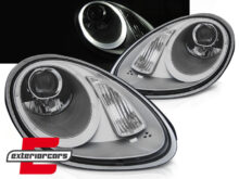 LED prednja svjetla Xenon (srebrna) / PORSCHE BOXSTER/CAYMAN (05-08)