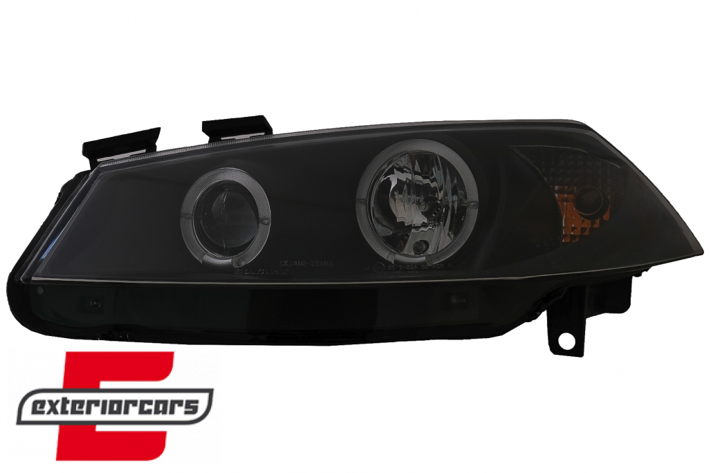 Prednja svjetla Angel Eyes (crna) / RENAULT MEGANE 2 (2002-2005) - Slika 13