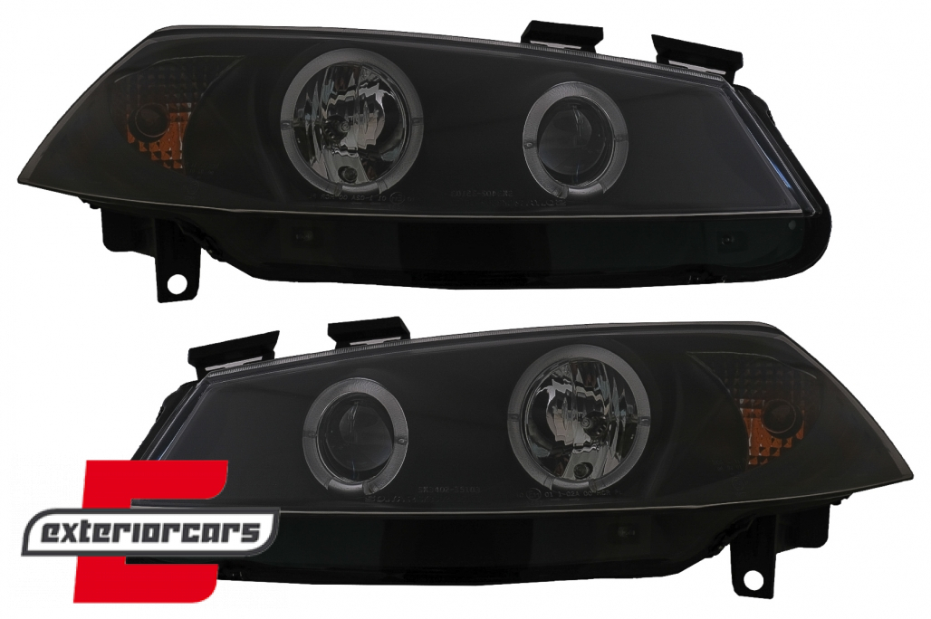 Prednja svjetla Angel Eyes (crna) / RENAULT MEGANE 2 (2002-2005) - Slika 14