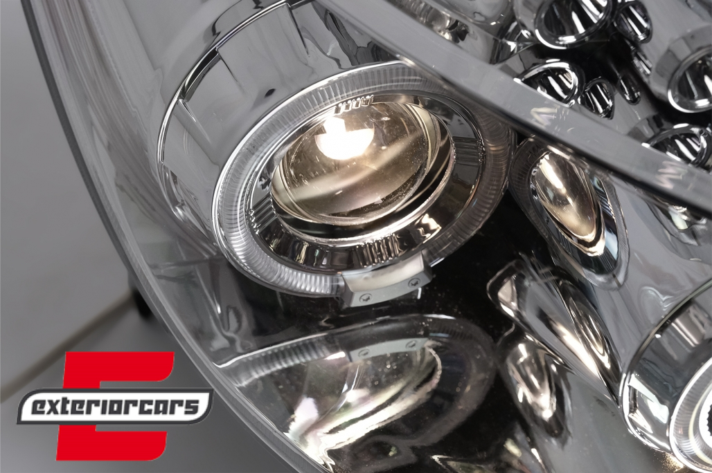 Prednja svjetla Angel Eyes (chrome) / Renault Clio III (2005-2009) - Slika 13