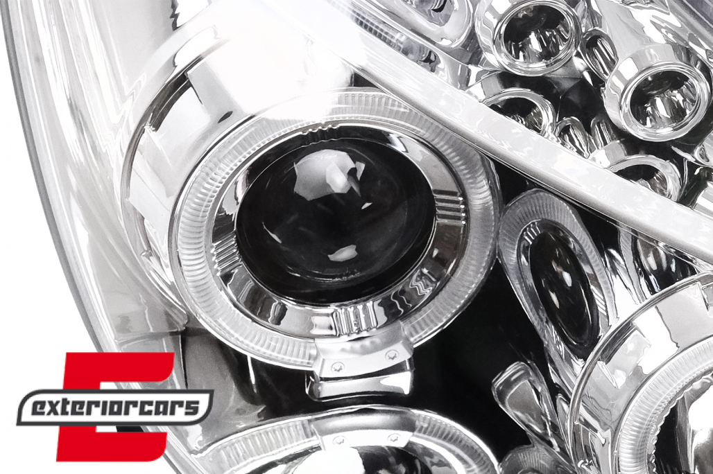 Prednja svjetla Angel Eyes (chrome) / Renault Clio III (2005-2009) - Slika 8