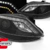 Prednja svjetla LED DayLight LED žmigavci (crna)