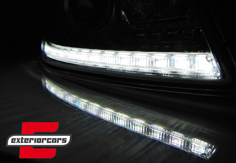 Prednja svjetla LED TrueDRL (chrome) - facelift / Škoda Octavia II facelift (2009-2012) - Slika 4