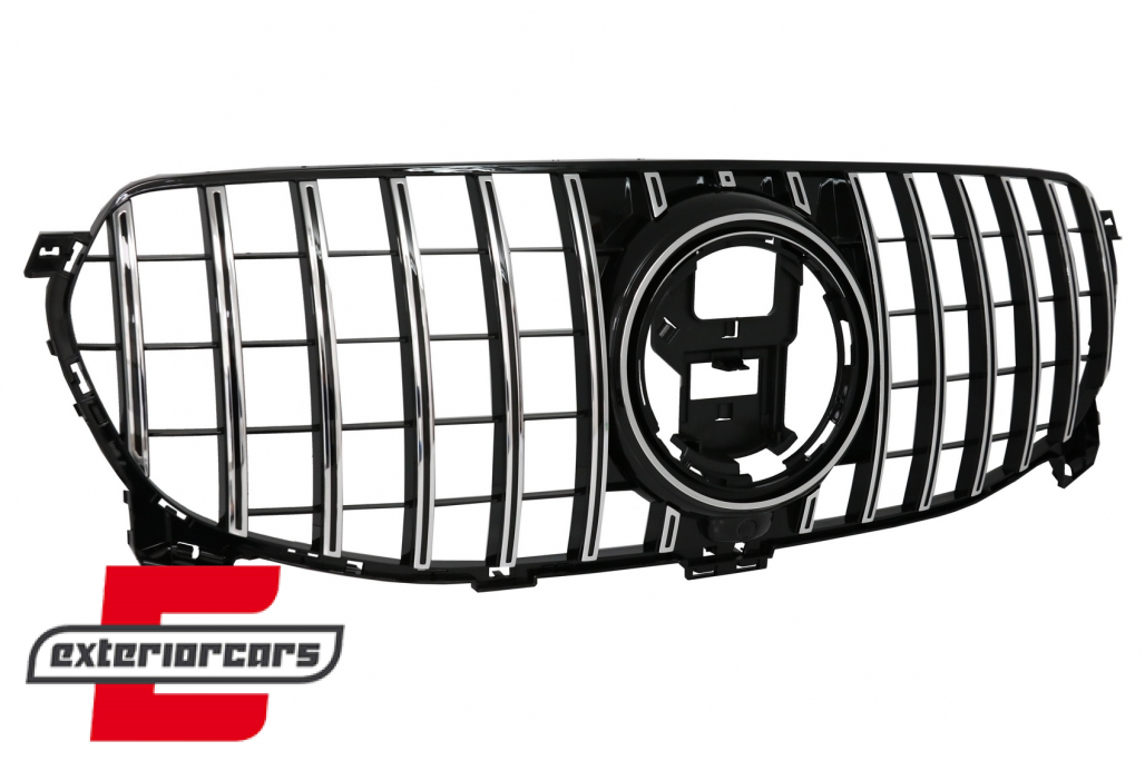 Prednja maska GT-R Panamericana dizajn (chrome) / Mercedes GLE W167 V167 C167 Standard (2019-2023) - Slika 3