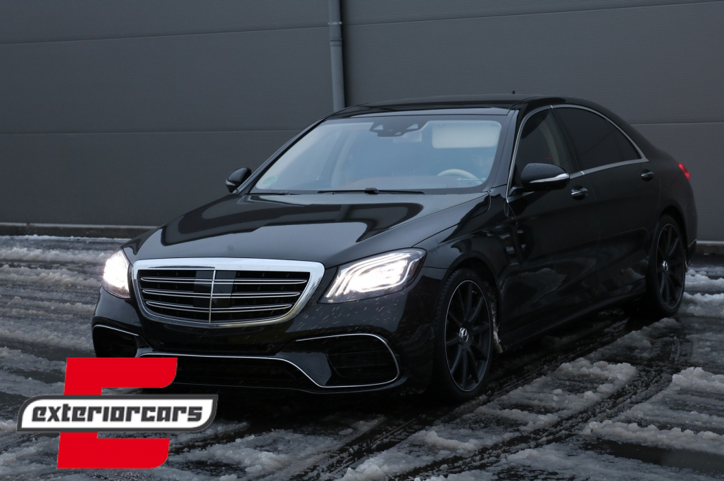 Prednja maska S65 AMG dizajn Night Vision (chrome) / Mercedes S-klasa W222 (2014-08.2020) - Slika 8