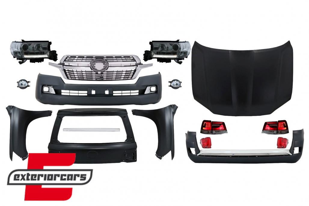 Bodykit za pretvorbu u Facelift 2016 LC200 model / TOYOTA Land Cruiser FJ200 (2008-2015)