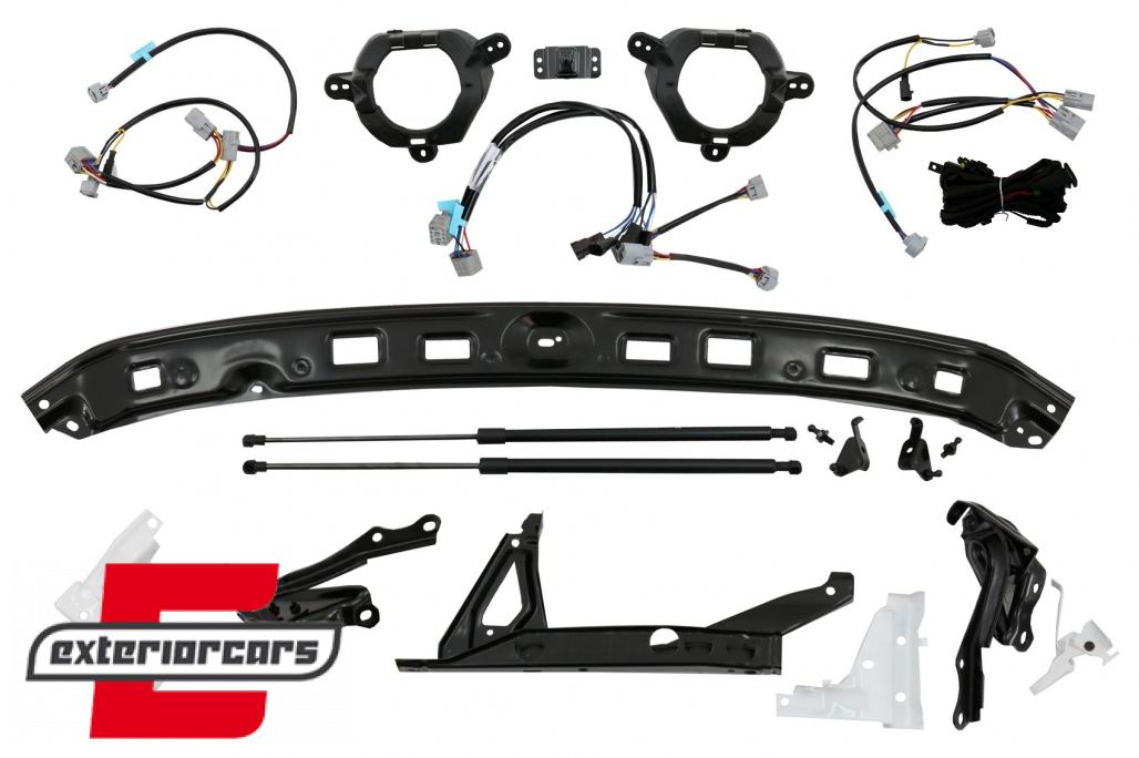 Bodykit za pretvorbu u Facelift 2016 LC200 model / TOYOTA Land Cruiser FJ200 (2008-2015) - Slika 50