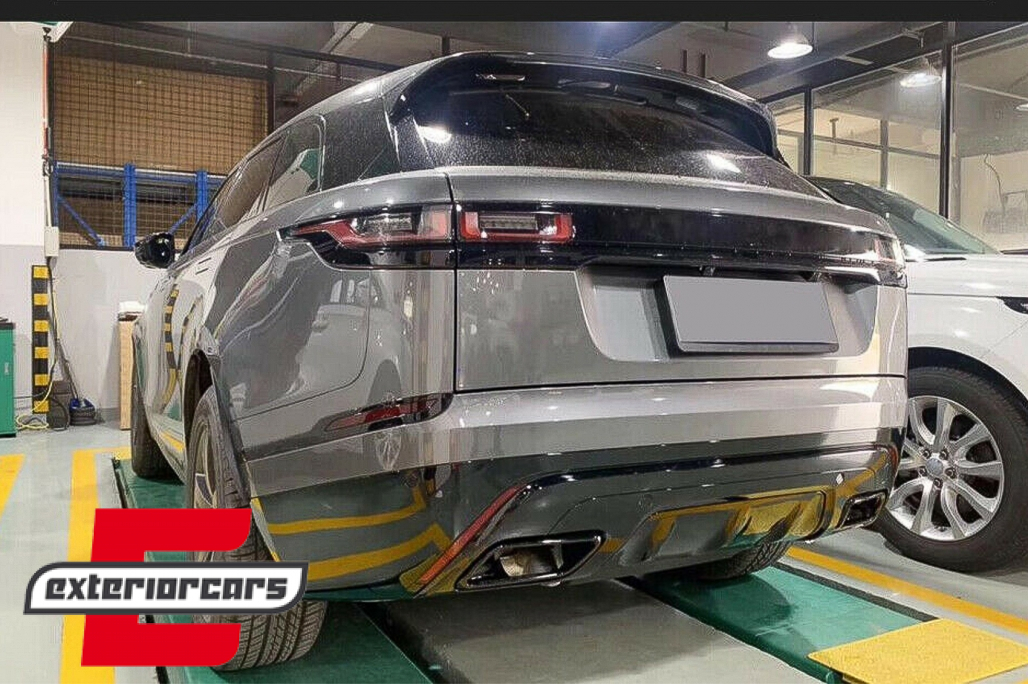 Difuzor zraka & nastavci auspuha Dynamic look (piano crna) / Land Range Rover Velar SUV L560 (2017-) - Slika 15