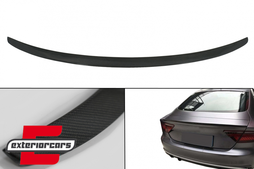 Lip bunkera (carbon) / AUDI A7 4G8 S7 RS7 (2011-2017)