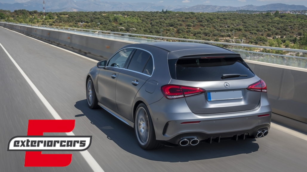 Nastavci auspuha 35 AMG / 45 AMG / 45 S AMG (chrome) / Mercedes A-klasa W177 CLA II X118 C118 GLA SUV H247 GLB SUV X247 35 AMG / 45 AMG (2018-) - Slika 11