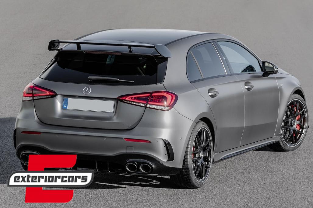 Nastavci auspuha 35 AMG / 45 AMG / 45 S AMG (crna) / Mercedes A-klasa W177 CLA II X118 C118 GLA SUV H247 GLB SUV X247 35 AMG / 45 AMG (2018-) - Slika 12