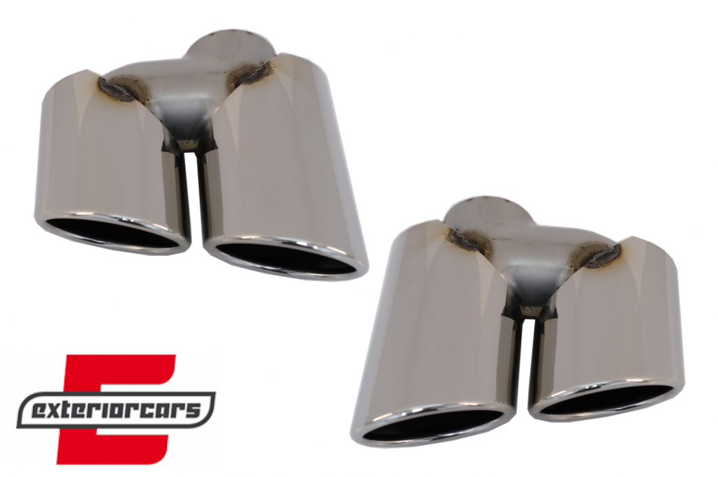 Nastavci auspuha SQ5 dizajn (chrome) / Audi Q5 8R (11.2008-2016) - Slika 2