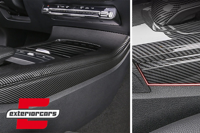 Bočni ukrasi središnje konzole (Carbon) / Mercedes A-klasa W177 V177 (2018-) - Slika 5