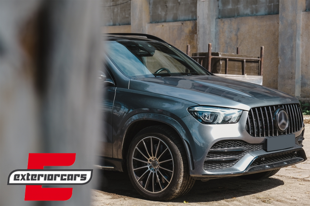 Prednja maska GT-R Panamericana dizajn (chrome) / Mercedes GLE SUV W167 V167 GLE Coupe C167 Sport paket (2019-2023) - Slika 8