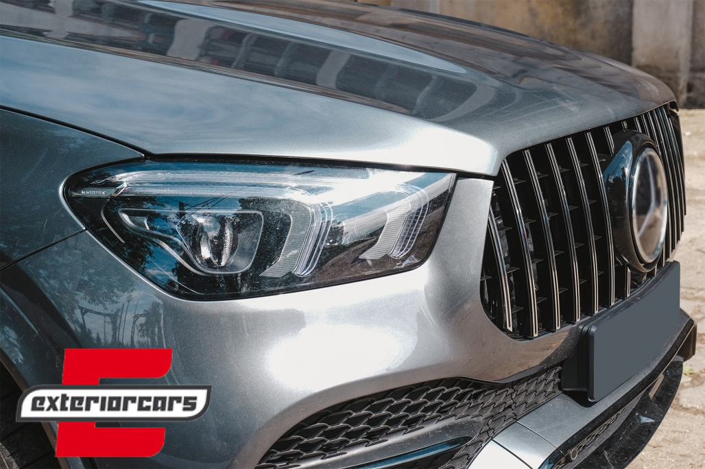 Prednja maska GT-R Panamericana dizajn (chrome) / Mercedes GLE SUV W167 V167 GLE Coupe C167 Sport paket (2019-2023) - Slika 11