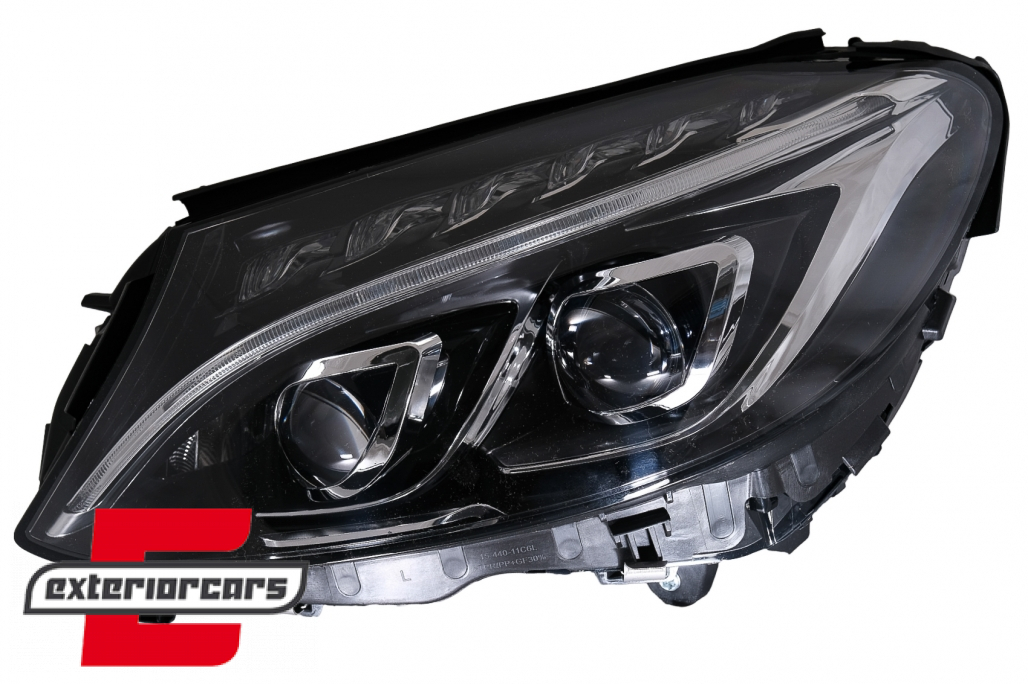 Prednja svjetla Xenon look (crna) / Mercedes C-klasa W205 S205 A205 C205 (2014-2018) - Slika 13