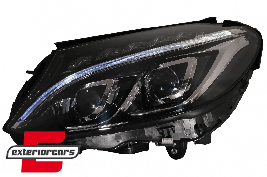Prednja svjetla Xenon look (crna) / Mercedes C-klasa W205 S205 A205 C205 (2014-2018) - Slika 4