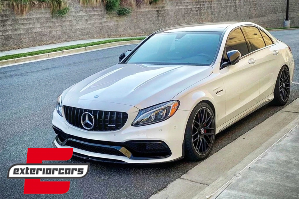 Prednji nastavak branika C63 AMG Edition 1 dizajn (piano crna) / Mercedes C-klasa C63 C63S W205 S205 (2014-2018) Limuzina T-Model - Slika 8