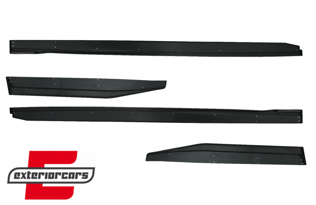 Nastavci pragova GT 500 dizajn (crna) / Ford Mustang Mk6 VI (2015-2020) - Slika 11