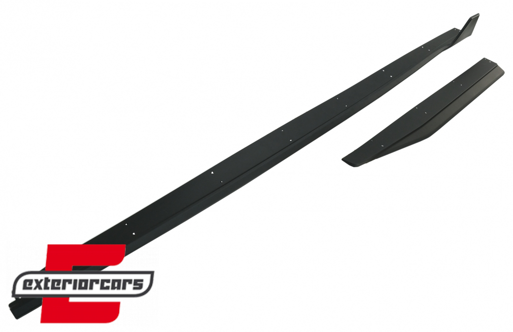 Nastavci pragova GT 500 dizajn (crna) / Ford Mustang Mk6 VI (2015-2020) - Slika 4