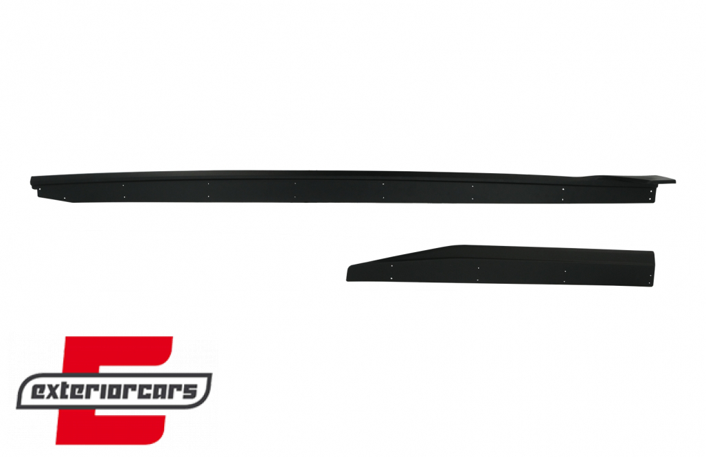 Nastavci pragova GT 500 dizajn (crna) / Ford Mustang Mk6 VI (2015-2020) - Slika 6