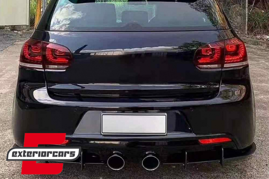 Splitter difuzora zraka (piano crna) / VW Golf VI 6 R20 (2008-2013) - Slika 9
