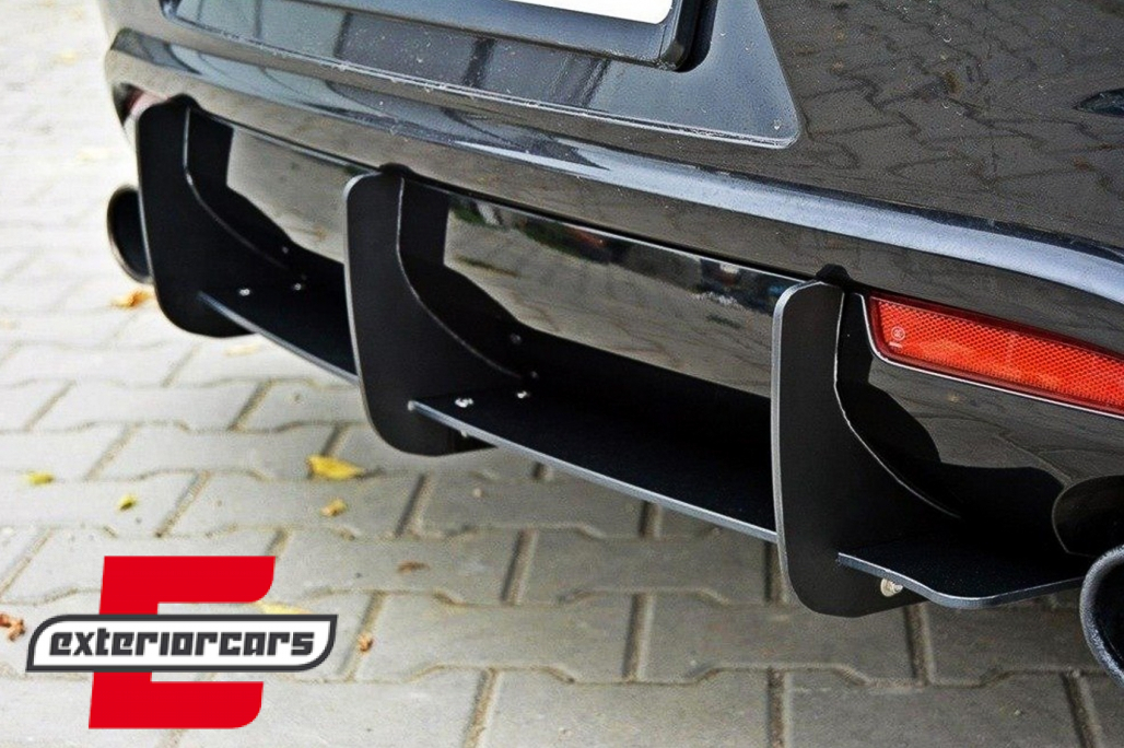 Splitter difuzora zraka (crna) / VW Scirocco Mk3 III R (2009-2017) - Slika 10