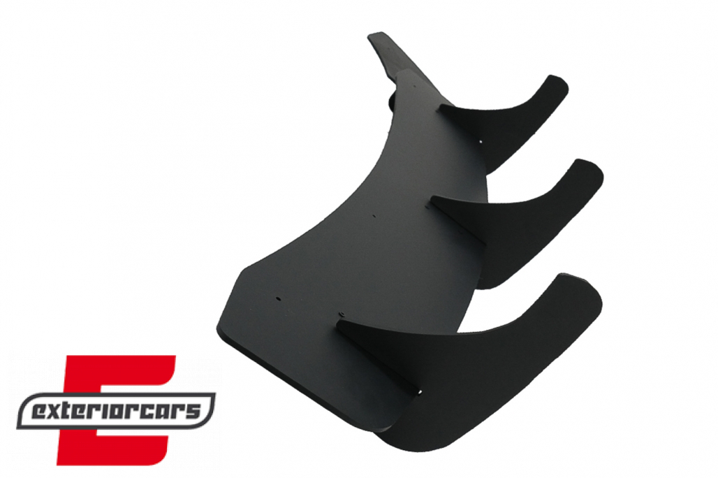 Splitter difuzora zraka (crna) / VW Scirocco Mk3 III R (2009-2017) - Slika 7