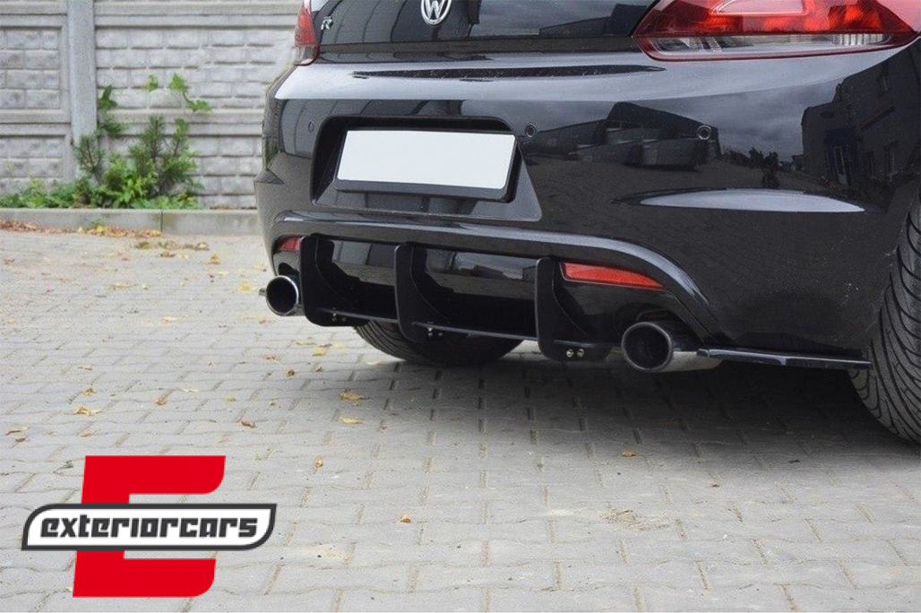 Splitter difuzora zraka (crna) / VW Scirocco Mk3 III R (2009-2017) - Slika 9