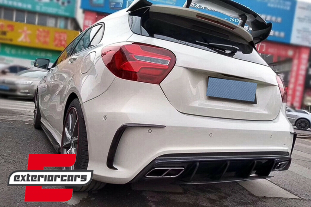 Flapovi zadnjeg branika AMG dizajn (piano crna) / Mercedes A-klasa W176 (2012-2018) - Slika 5