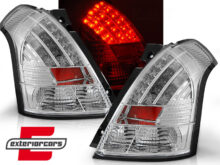 LED stražnja svjetla (chrome) / Suzuki Swift (2005-2010)