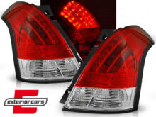 LED stražnja svjetla (crvena/kristal) / Suzuki Swift (05.2005-2010)