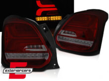 Full LED stražnja svjetla SEQ žmigavci (crvena/smoke) / Suzuki Swift VI (2017-2023)
