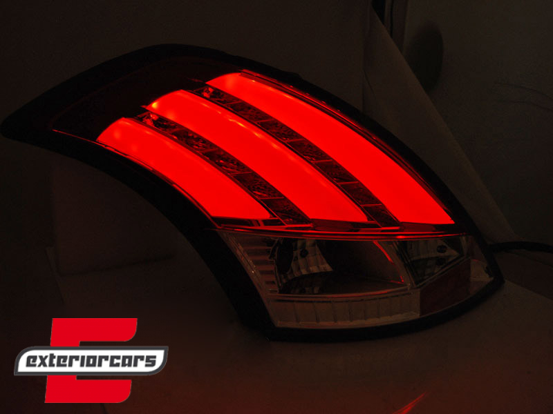 LED stražnja svjetla LightBar (crvena/smoke) / Suzuki Swift V (2010-2017) - Slika 3