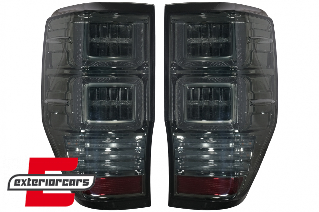 Full LED stražnja svjetla SEQ žmigavci (smoke) / Ford Ranger (2012-2022) - Slika 2