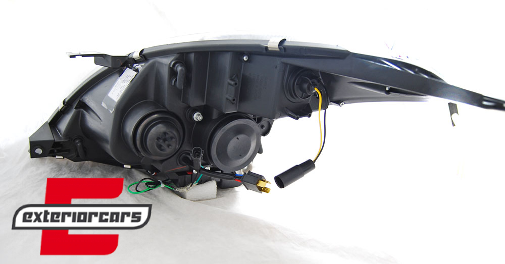 Prednja svjetla LED TubeLight (crna) / Suzuki Swift V (2010-2016) - Slika 2