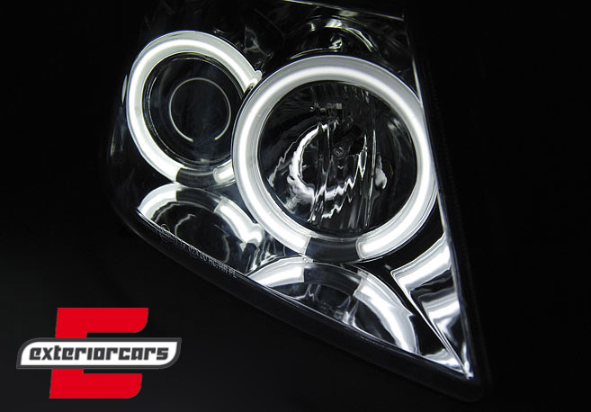 Prednja svjetla CCFL Angel Eyes (chrome) / Suzuki Swift (05.2005-2010) - Slika 2