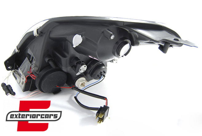 Prednja svjetla CCFL Angel Eyes (crna) / Suzuki Swift (05.2005-2010) - Slika 4