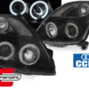 Prednja svjetla CCFL Angel Eyes (crna)