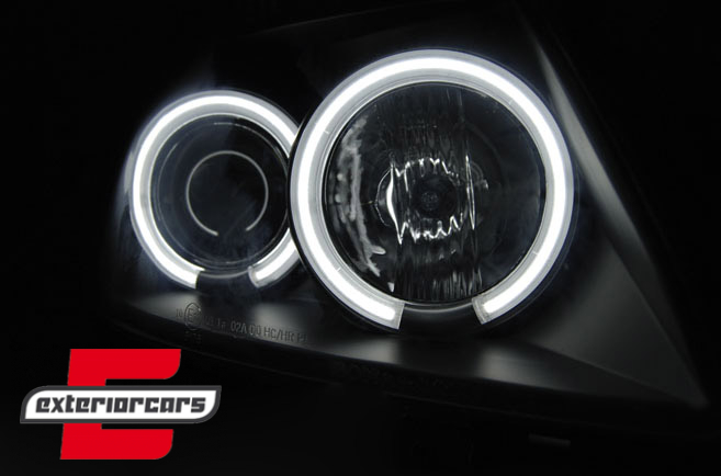 Prednja svjetla CCFL Angel Eyes (crna) / Suzuki Swift (05.2005-2010) - Slika 2