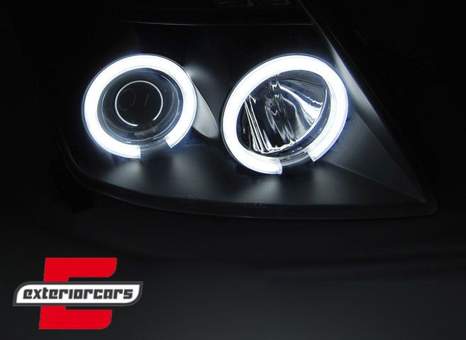 Prednja svjetla CCFL Angel Eyes (crna) / Suzuki Swift (05.2005-2010) - Slika 3