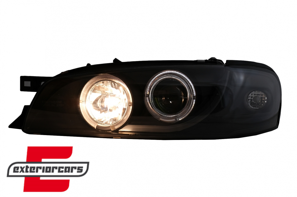 Prednja svjetla Angel Eyes (crna) / Subaru Impreza I GM, GC, GF (05.1993-2000) - Slika 11