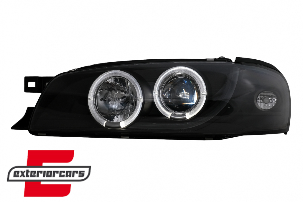 Prednja svjetla Angel Eyes (crna) / Subaru Impreza I GM, GC, GF (05.1993-2000) - Slika 6