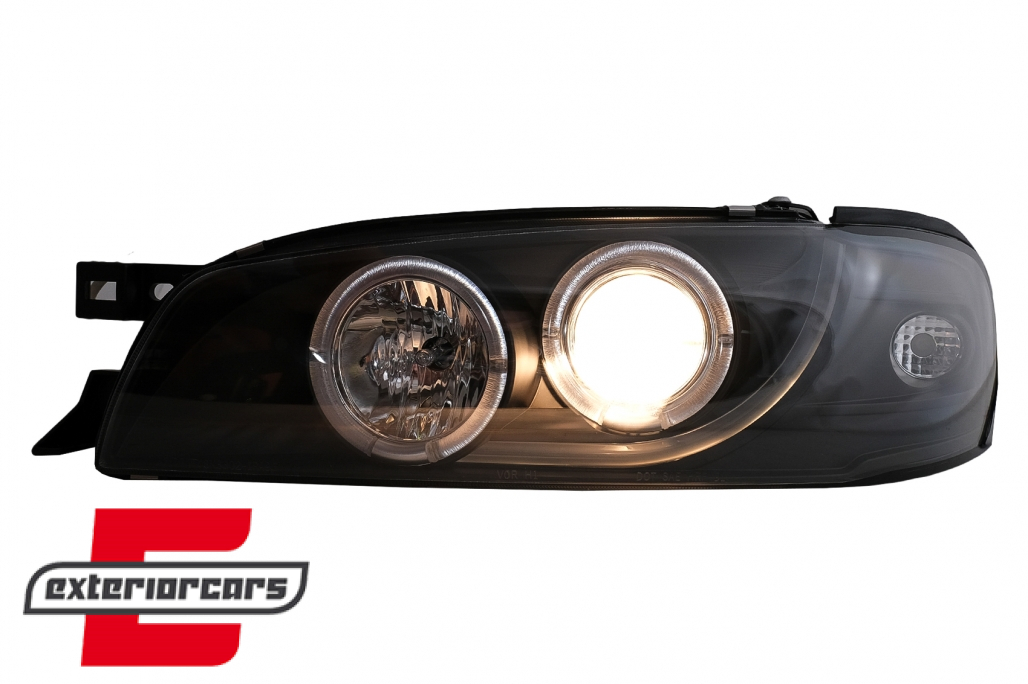 Prednja svjetla Angel Eyes (crna) / Subaru Impreza I GM, GC, GF (05.1993-2000) - Slika 9