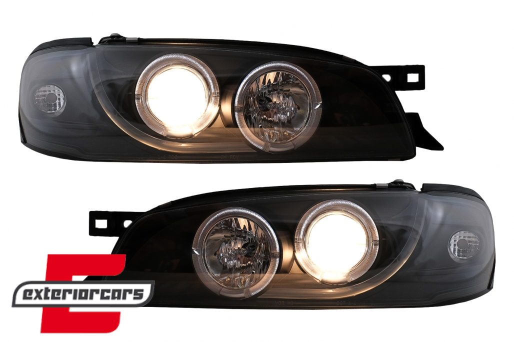 Prednja svjetla Angel Eyes (crna) / Subaru Impreza I GM, GC, GF (05.1993-2000) - Slika 10