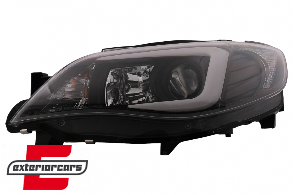 Prednja svjetla LED TubeLight (crna) / Subaru Impreza II GD (2007-2012) - Slika 14