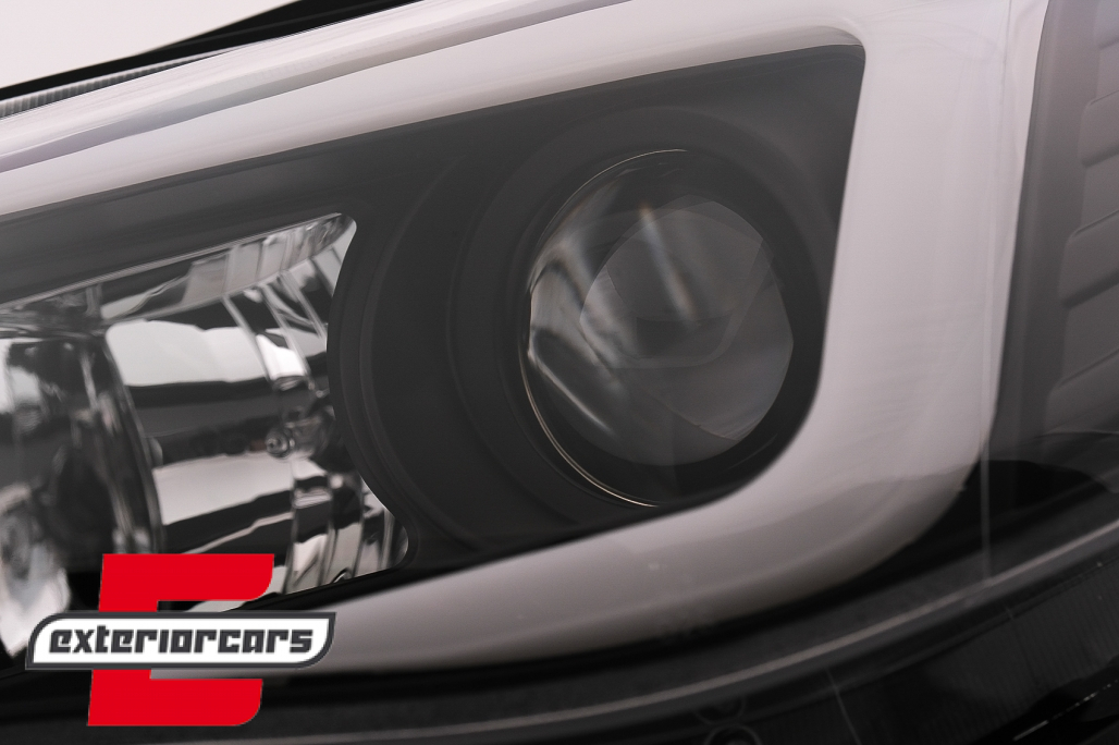 Prednja svjetla LED TubeLight (crna) / Subaru Impreza II GD (2007-2012) - Slika 17