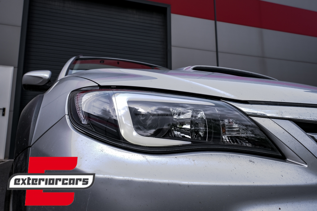 Prednja svjetla LED TubeLight (crna) / Subaru Impreza II GD (2007-2012) - Slika 22