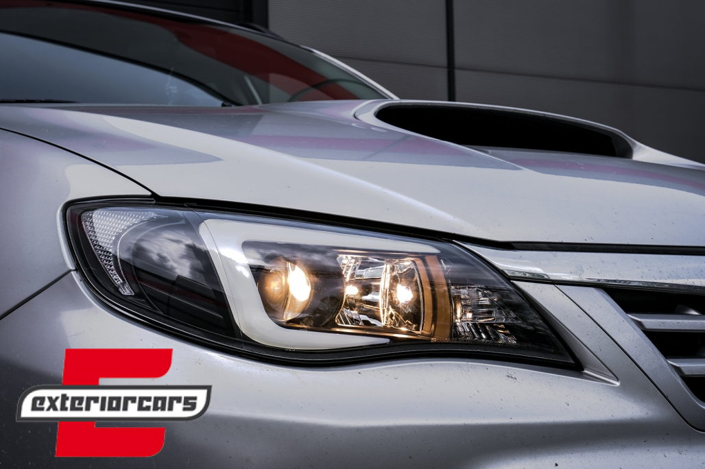 Prednja svjetla LED TubeLight (crna) / Subaru Impreza II GD (2007-2012) - Slika 24